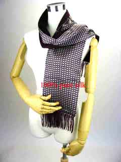 silk long scarf